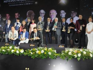 Ünlü sanatçılara Mevlana ödülleri verildi