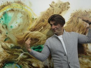 Türk kahvesiyle resim