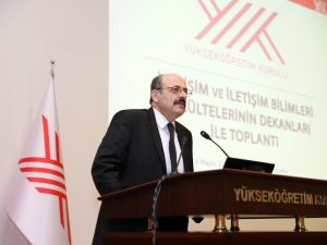 YÖK’te iletişim ve iletişim fakültelerinin dekanları ile toplantı düzenlendi