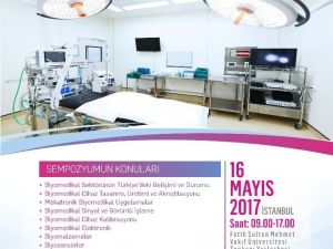 Sağlık sektörünün kalbi Biyomedikal Sempozyumunda atacak