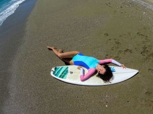 Ukraynalı güzel model Yanok, Alanya’ya hayran kaldı