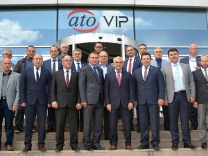 Kosovalı iş adamları ATO’yu ziyaret etti