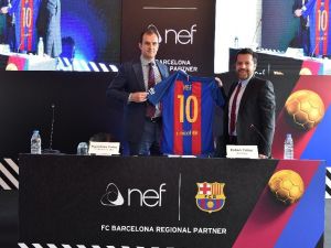 Nef Barcelona’nın yeni sponsoru oldu