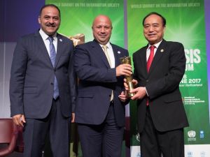 ’Merhaba Umut’a Birleşmiş Milletler kuruluşu ITU’dan ödül