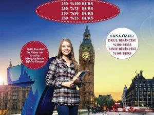 7 yıl kesintisiz Yüzde 100 burs fırsatı