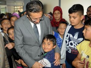 Başkan Tiryaki, çocukların mutluluğuna ortak oldu