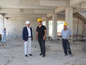 Denizli İmam Hatip Fen Lisesi inşaatı yükseliyor