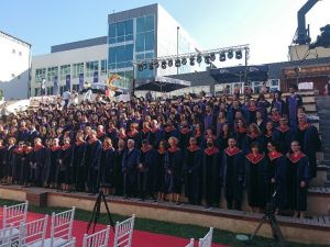 TEDÜ mezunları kep attı