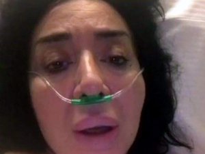 Zatürre olan Nur Yerlitaş tedavi altına alındı