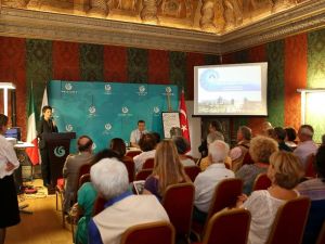 Roma Yunus Emre Enstitüsünde ’Ahmet Yesevi’ konferansı yapıldı