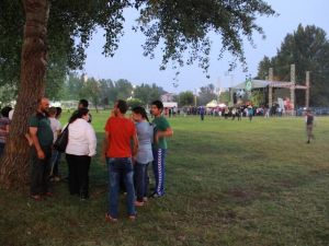 Aleyna Tilki’ye Edirne’de yağmur şoku