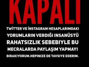 Cem Yılmaz’dan sosyal medya hesaplarını kapattı