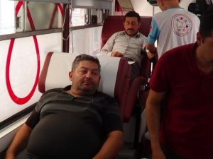 4 yaşındaki lösemi hastası için kan bağışında bulundular