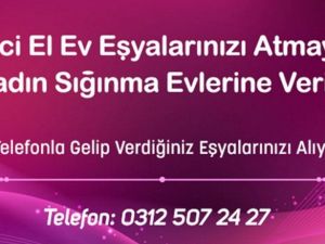 "Yeni hayata" ikinci el eşya desteği