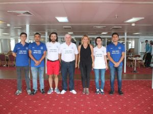 Yüzer üniversite Marmaris’te