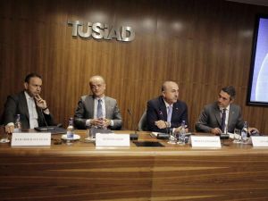 Dışişleri Bakanı Çavuşoğlu TÜSİAD’ı ziyaret etti