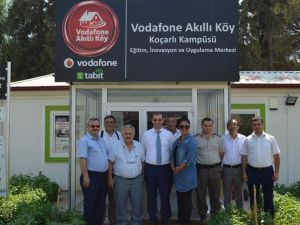 Kaymakam Çelik, akıllı köyü ziyaret etti