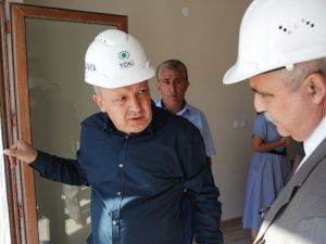Vali Güvençer’den TOKİ Yunuskent’te inceleme