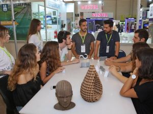 Fuarıda 3 boyutlu yüz tarama