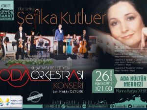 Şefika Kutluer Kuşadalılarla buluşacak