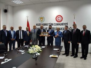 Ankara Ticaret Odası Başkanı Baran’dan Kıbrıs ziyareti