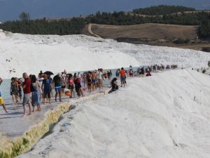 Pamukkale’de Kurban Bayramı bereketi