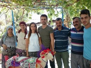 Aydın’da koç süsleyiciler erken bayram yaptı