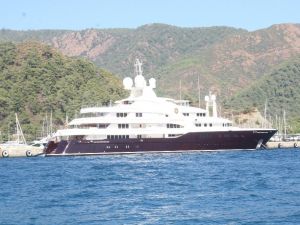 Ürdün kralının mega yatı “Sarafsa” Marmaris’te
