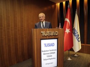 Başbakan yardımcısı Mehmet Şimşek TÜSİAD’ı ziyaret etti