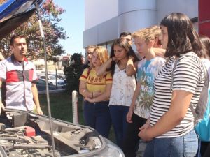 EÇEV’Lİ gençler hibrit teknolojisi ile tanıştı