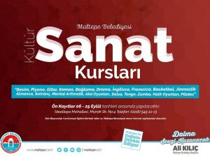 Maltepe Belediyesinden sanat kursları