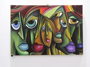 Genç ressamlardan Picasso esintileri