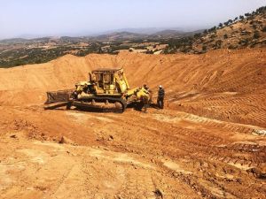 Poyraz Mahallesine hayvan içme suyu göleti yapılıyor