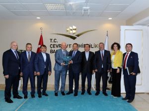 TPF Heyetinden Çevre ve Şehircilik Bakanlığı’na ziyaret