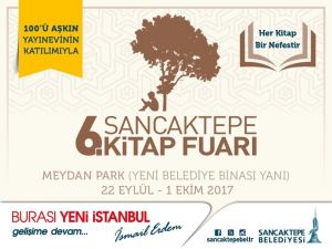 Binlerce kitapsever Sancaktepe Kitap Fuarı’nda buluşacak