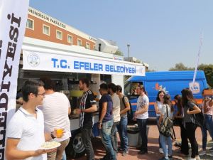 Efeler ailesine katılanlara belediyeden sıcak karşılama