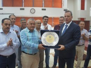 Adnan Bosnalı, Aydın Ticaret Borsasına veda etti
