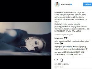 Ünlü şarkıcı İrem Derici’den sevenlerine mesaj