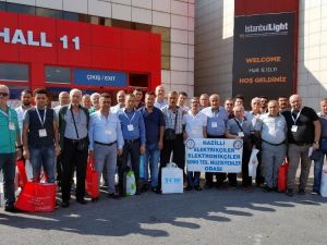 Nazillili elektrikçilerden İstanbul Light Fuarı çıkarması