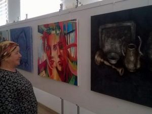 Ege’de resim sergileri ilgi gördü