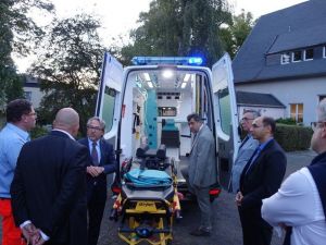 Türk yapımı ambulans Almanya sokaklarında