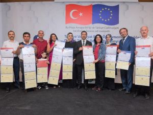 DTO’nun Avrupa Birliği Fon Destekli Eğitim Projesi tamamlandı