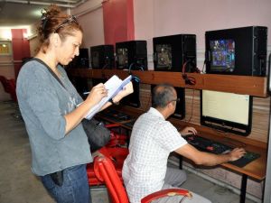 Nazilli’de kafeler denetimden geçti