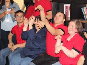 Özel çocuklar doyasıya eğlendi