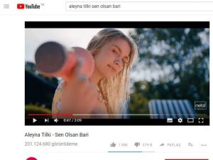 Aleyna 200 milyonu devirdi