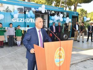 Denizli’de gezici kütüphane açıldı