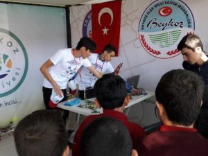 Beykoz Bilim Şenliği’nde öğrenciler projelerini sergiledi