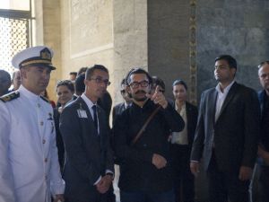 Bollywood yıldızı Khan Anıtkabir’de