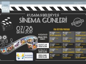 Kuşadası Belediyesi Sinema Günleri başlıyor