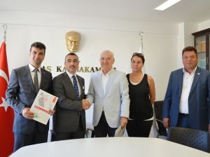 Milas’ta 8 derslikli ortaokul binası için imzalar atıldı